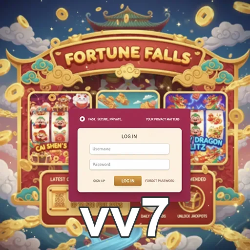 Ilustração de Acesse o app móvel do vv7 e aproveite cassino na palma da mão