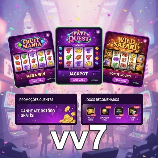 Ilustração de Experimente o vv7: o cassino online com ofertas VIP exclusivas