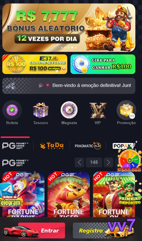 Membro VIP aproveitando recompensas exclusivas na vv7